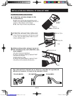 Предварительный просмотр 16 страницы Sharp CV-2P10SC Installation And Operation Manual