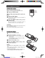 Предварительный просмотр 18 страницы Sharp CV-2P10SC Installation And Operation Manual