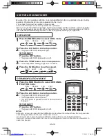 Предварительный просмотр 20 страницы Sharp CV-2P10SC Installation And Operation Manual