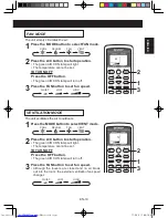 Предварительный просмотр 21 страницы Sharp CV-2P10SC Installation And Operation Manual