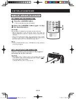 Предварительный просмотр 22 страницы Sharp CV-2P10SC Installation And Operation Manual