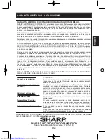 Предварительный просмотр 33 страницы Sharp CV-2P10SC Installation And Operation Manual