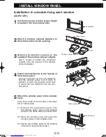 Предварительный просмотр 14 страницы Sharp CV-2P13SX Installation And Operation Manual