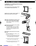 Предварительный просмотр 16 страницы Sharp CV-2P13SX Installation And Operation Manual