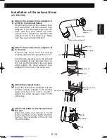 Preview for 21 page of Sharp CV-2P13SX Installation And Operation Manual