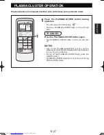 Preview for 29 page of Sharp CV-2P13SX Installation And Operation Manual