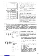 Предварительный просмотр 7 страницы Sharp CV-4045S Operation Manual