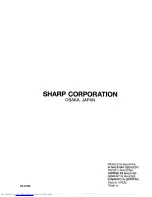 Предварительный просмотр 21 страницы Sharp CV-4045S Operation Manual