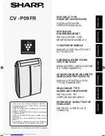 Sharp CV-P09FR Installation And Operation Manual preview