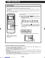 Предварительный просмотр 16 страницы Sharp CV-P09FR Installation And Operation Manual