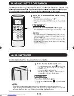 Предварительный просмотр 18 страницы Sharp CV-P09FR Installation And Operation Manual