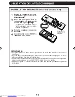 Предварительный просмотр 48 страницы Sharp CV-P09FR Installation And Operation Manual