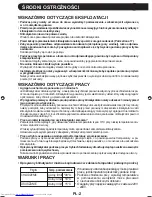 Предварительный просмотр 124 страницы Sharp CV-P09FR Installation And Operation Manual