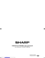 Предварительный просмотр 144 страницы Sharp CV-P09FR Installation And Operation Manual