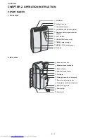 Preview for 4 page of Sharp CV-P09FX Service Manual