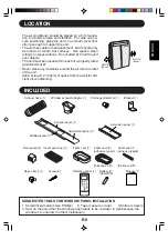 Preview for 11 page of Sharp CV-P10LC Installation And Operation Manual