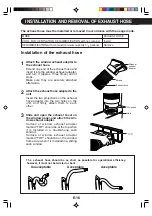 Preview for 18 page of Sharp CV-P10LC Installation And Operation Manual