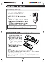 Preview for 20 page of Sharp CV-P10LC Installation And Operation Manual