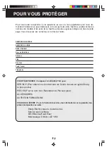 Preview for 36 page of Sharp CV-P10LC Installation And Operation Manual