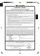 Preview for 37 page of Sharp CV-P10LC Installation And Operation Manual