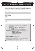 Preview for 66 page of Sharp CV-P10LC Installation And Operation Manual