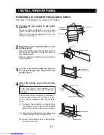 Предварительный просмотр 8 страницы Sharp CV-P10LJ Installation And Operation Manual