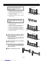 Предварительный просмотр 9 страницы Sharp CV-P10LJ Installation And Operation Manual