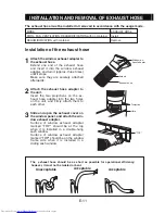 Предварительный просмотр 12 страницы Sharp CV-P10LJ Installation And Operation Manual