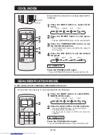 Предварительный просмотр 16 страницы Sharp CV-P10LJ Installation And Operation Manual