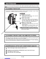 Предварительный просмотр 23 страницы Sharp CV-P10LJ Installation And Operation Manual