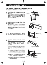 Предварительный просмотр 12 страницы Sharp CV-P10MC Installation And Operation Manual