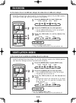 Предварительный просмотр 22 страницы Sharp CV-P10MC Installation And Operation Manual