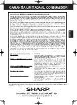 Предварительный просмотр 35 страницы Sharp CV-P10MC Installation And Operation Manual