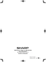 Предварительный просмотр 64 страницы Sharp CV-P10MC Installation And Operation Manual