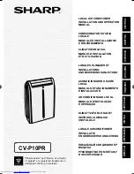 Preview for 1 page of Sharp CV-P10PR Installation And Operation Manual