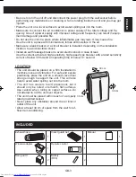 Preview for 5 page of Sharp CV-P10PR Installation And Operation Manual