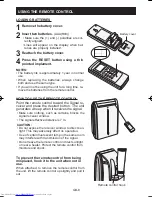 Preview for 10 page of Sharp CV-P10PR Installation And Operation Manual