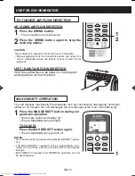 Preview for 18 page of Sharp CV-P10PR Installation And Operation Manual