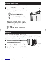 Preview for 20 page of Sharp CV-P10PR Installation And Operation Manual