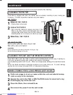 Preview for 21 page of Sharp CV-P10PR Installation And Operation Manual