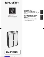 Sharp CV-P10RC Installation And Operation Manual preview