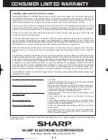 Предварительный просмотр 5 страницы Sharp CV-P10RC Installation And Operation Manual