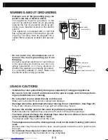 Предварительный просмотр 7 страницы Sharp CV-P10RC Installation And Operation Manual