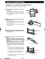 Предварительный просмотр 12 страницы Sharp CV-P10RC Installation And Operation Manual