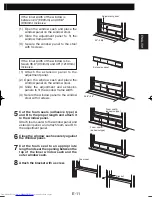 Предварительный просмотр 13 страницы Sharp CV-P10RC Installation And Operation Manual