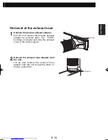 Предварительный просмотр 17 страницы Sharp CV-P10RC Installation And Operation Manual