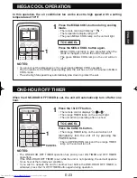 Предварительный просмотр 25 страницы Sharp CV-P10RC Installation And Operation Manual