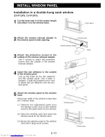 Preview for 11 page of Sharp CV-P13PX Installation And Operation Manual