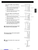 Preview for 18 page of Sharp CV-P13PX Installation And Operation Manual