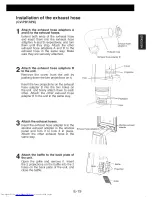 Preview for 20 page of Sharp CV-P13PX Installation And Operation Manual